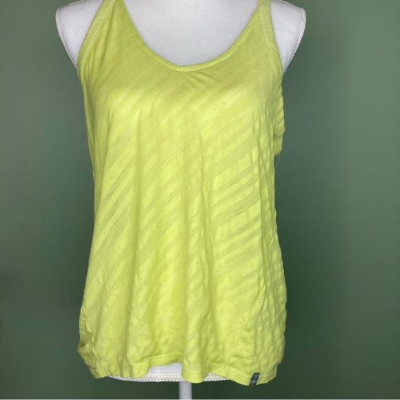 Smartwool Merino Wool Tank Top Women’s Medium M Yellow Racerback Athletic Shirt - Picture 1 of 6